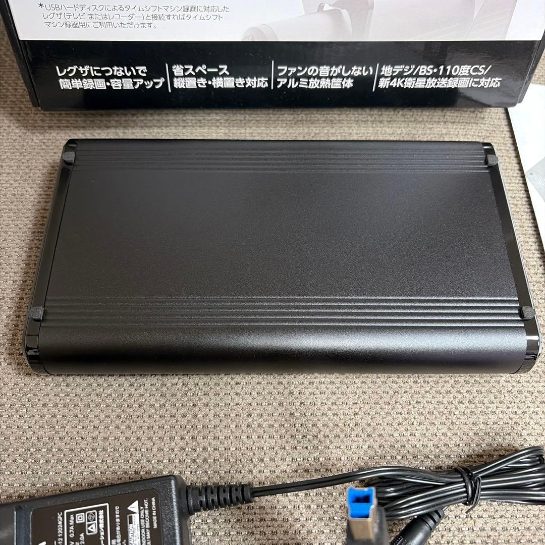 【未使用に近い】東芝 レグザ純正USBハードディスク 4TB THD-400V3