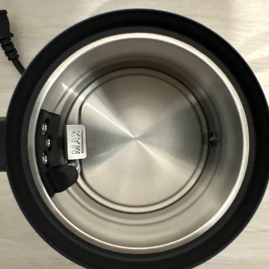 [未使用品]BALMUDA 電気ケトル ブラックKPT01JP-BK