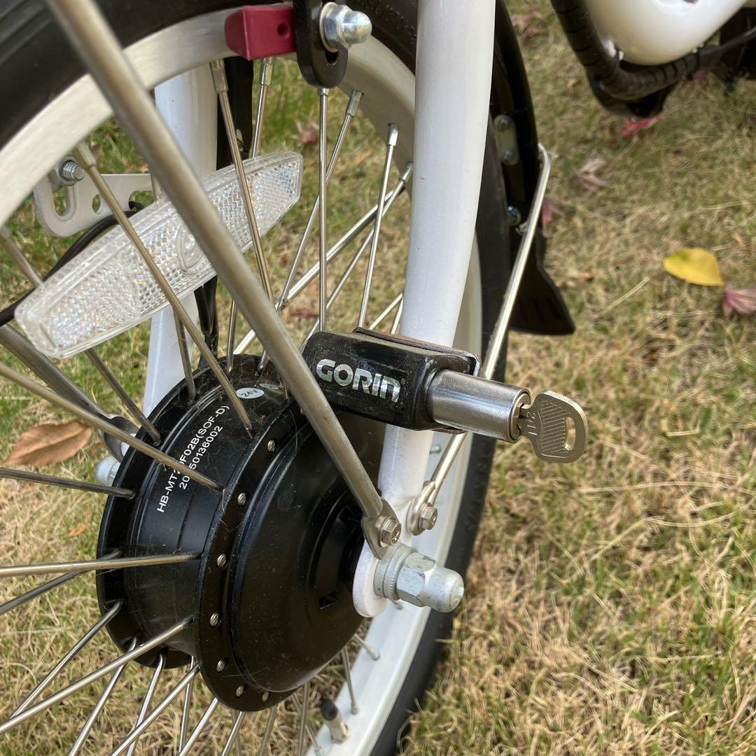 ミムゴ ロータイプ 電動アシスト三輪自転車 E-PARTON BEPN18-WH