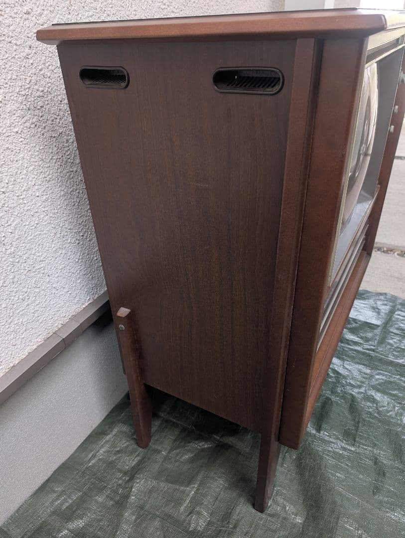 値段交渉可 送料込 昭和レトロ ブラウン管 テレビ 三菱 ヴィンテージ