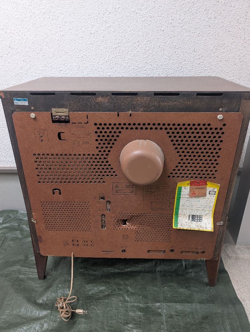 値段交渉可 送料込 昭和レトロ ブラウン管 テレビ 三菱 ヴィンテージ