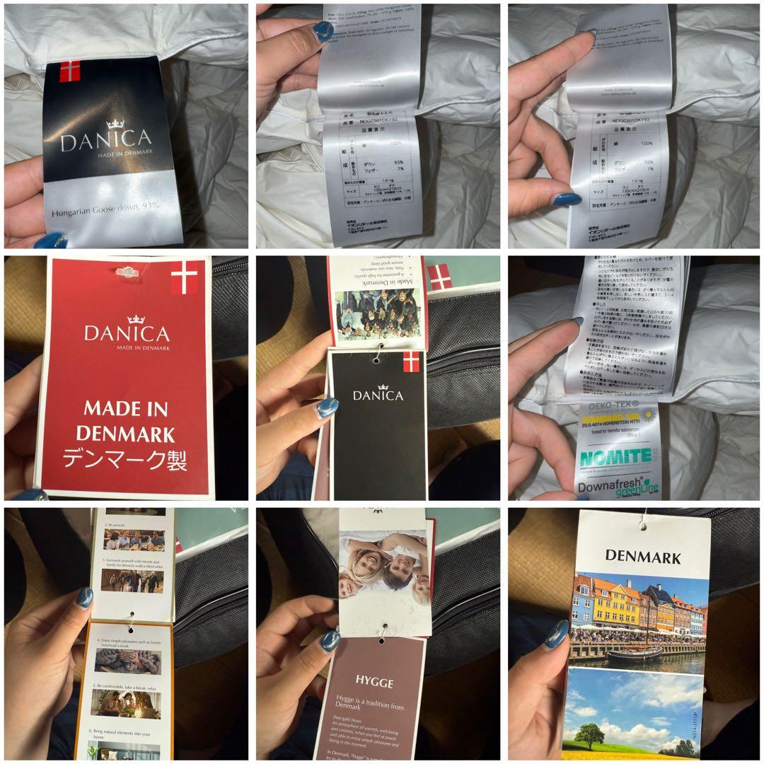 DANICA LYKKE ダウン布団 収納バッグ付き★