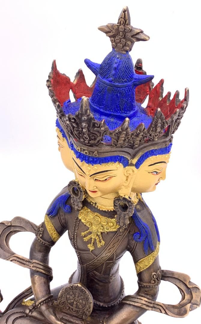 ◆ 希少！！◆四面大日如来（ヴァイローチャナ）像◆仏教　チベット-