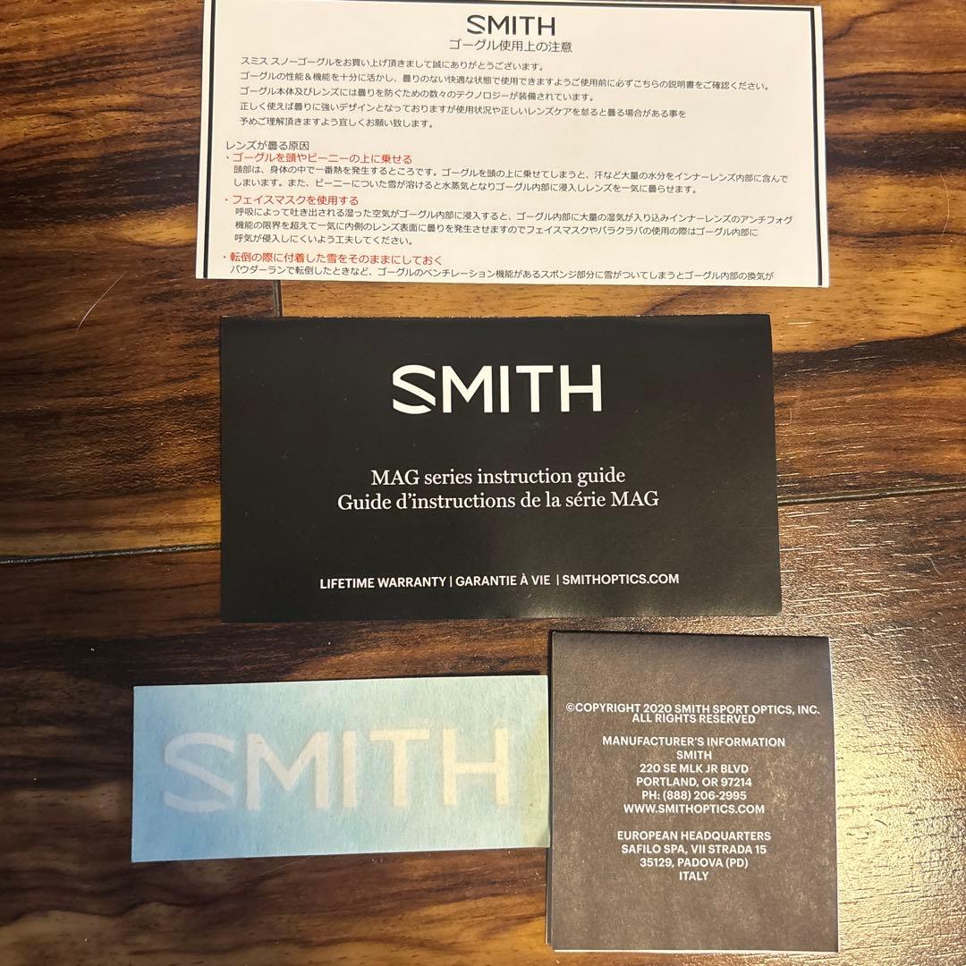 Smith ゴーグル