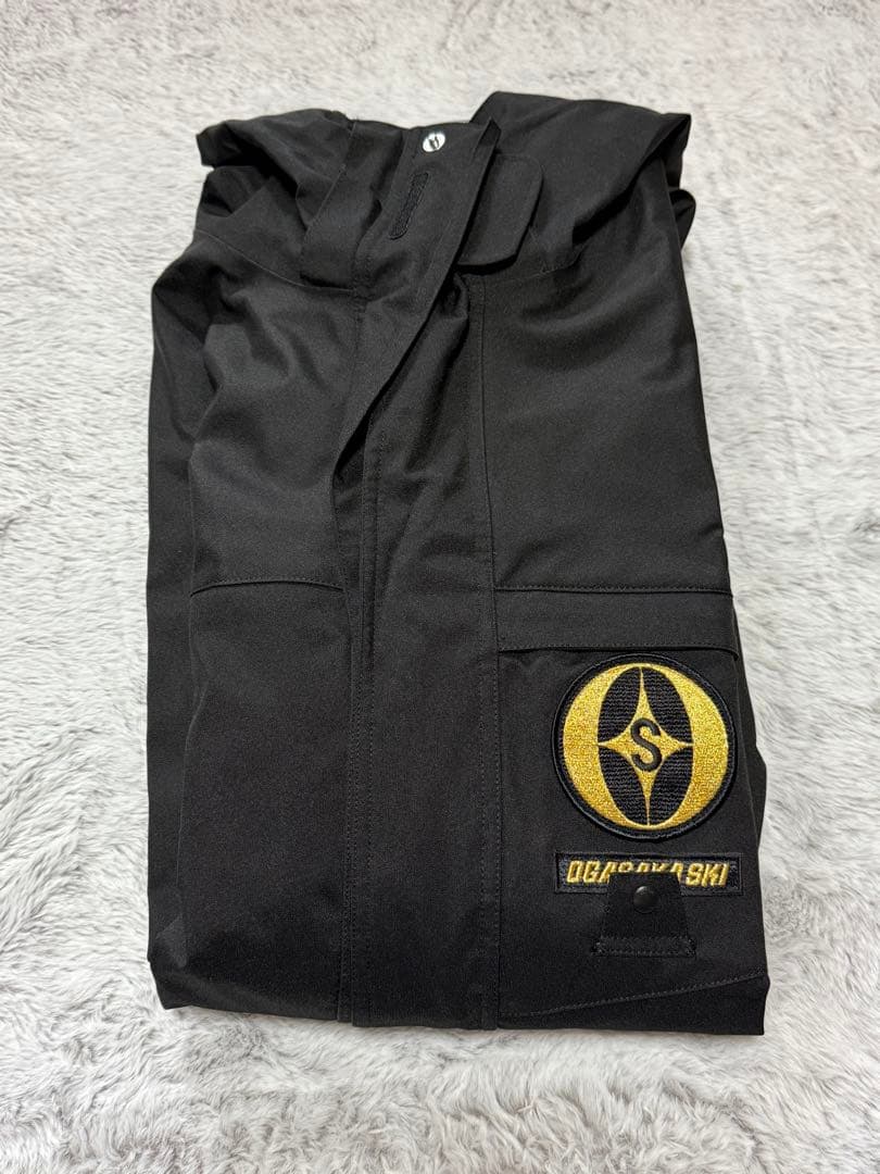 【値下げ】オガサカ　シェルコート　サイズO ポンチョ　デサント