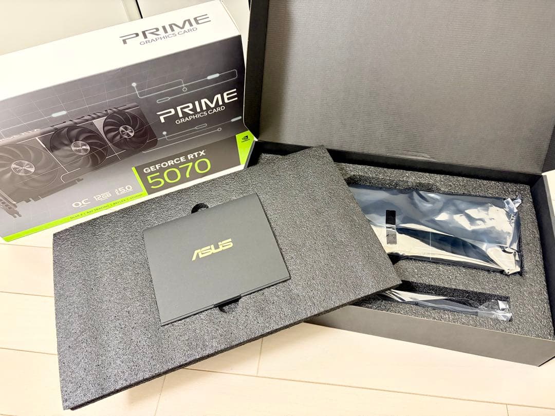 グラフィックボード・グラボ・ビデオカード ASUS PRIME GeForce RTX5070 12GB OC