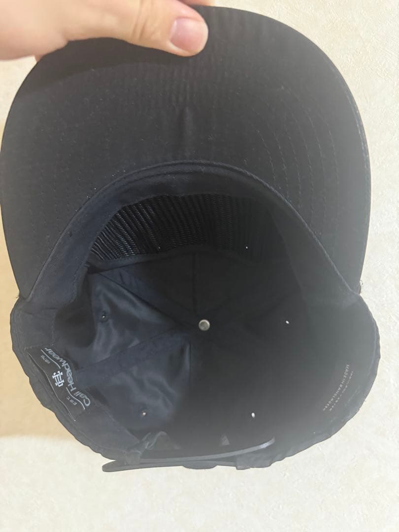 SIXHELMETS ブラック ワークキャップ