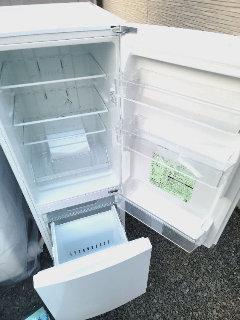 TOSHIBA 2020年 2ドア冷蔵庫 ホワイト