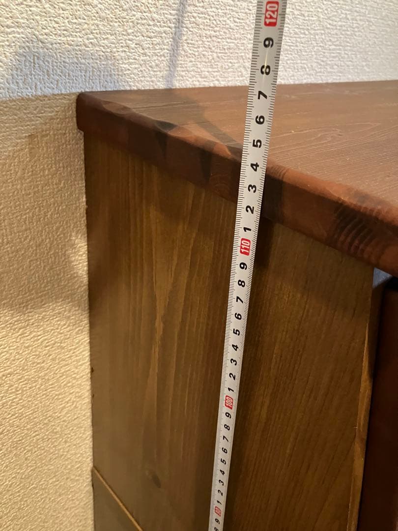 アンティーク　レトロ　チェスト　タンス　収納ラック　木目調　学習机 事務机　本棚