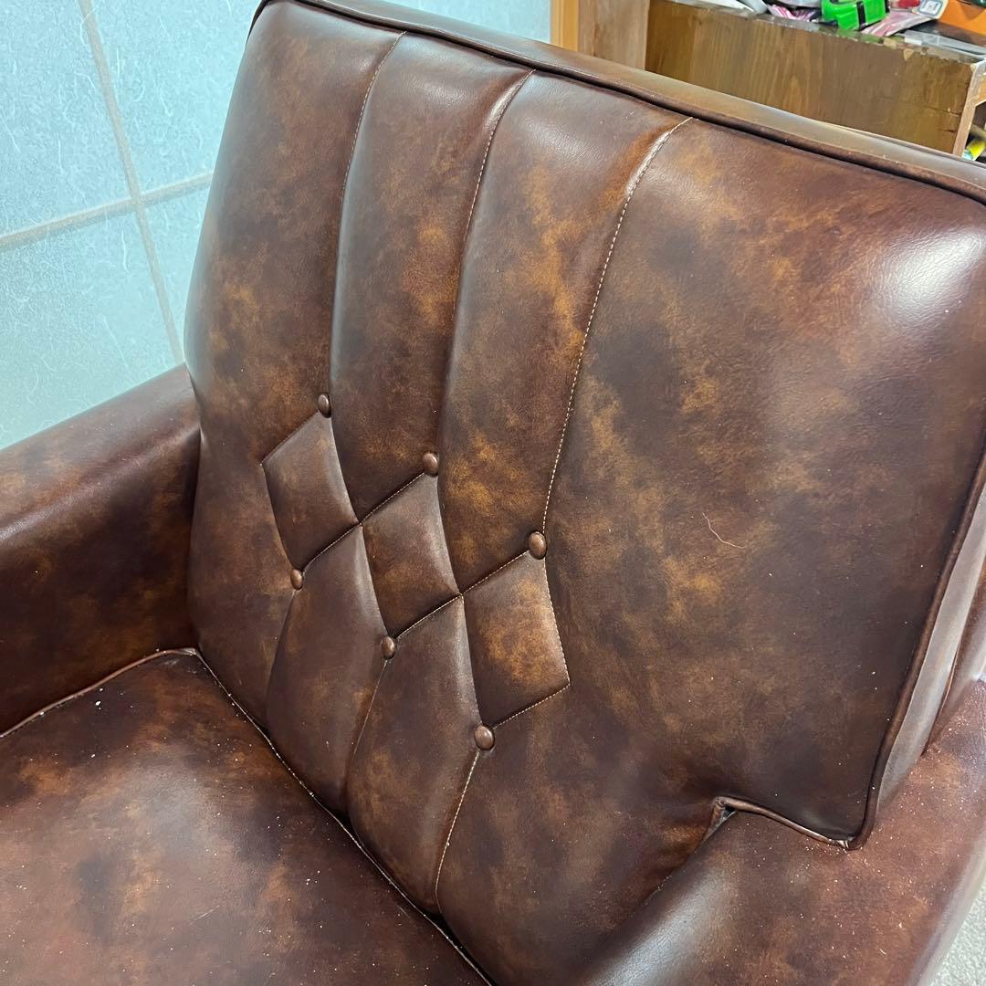 9/10まで！　高級　1人がけ　ソファー　アームレストあり