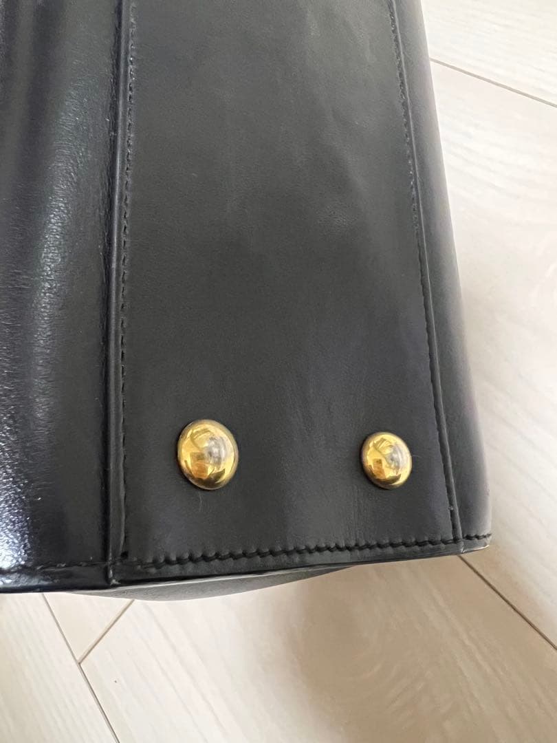 MomoCoco様SAINT LAURENT ブラックレザー ベイビーカバス