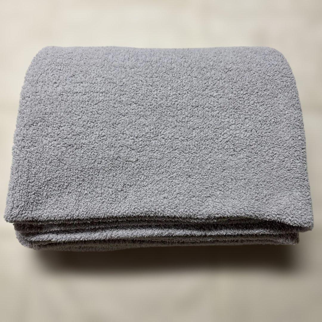 kashwére カシウエア　グレー 大判ブランケット