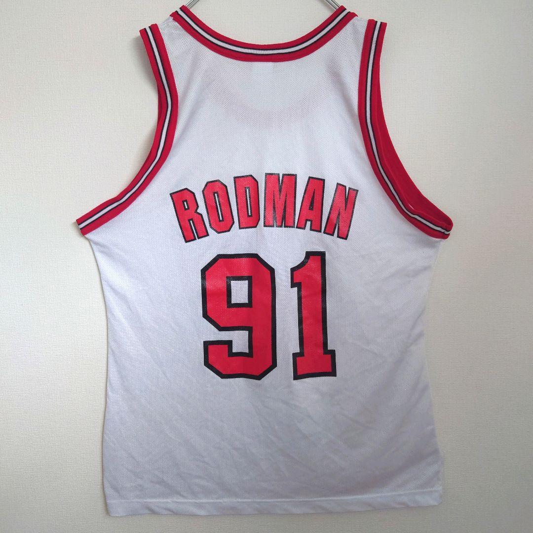 古着 NBA 90s Champion デニスロッドマン ブルズ ユニフォーム