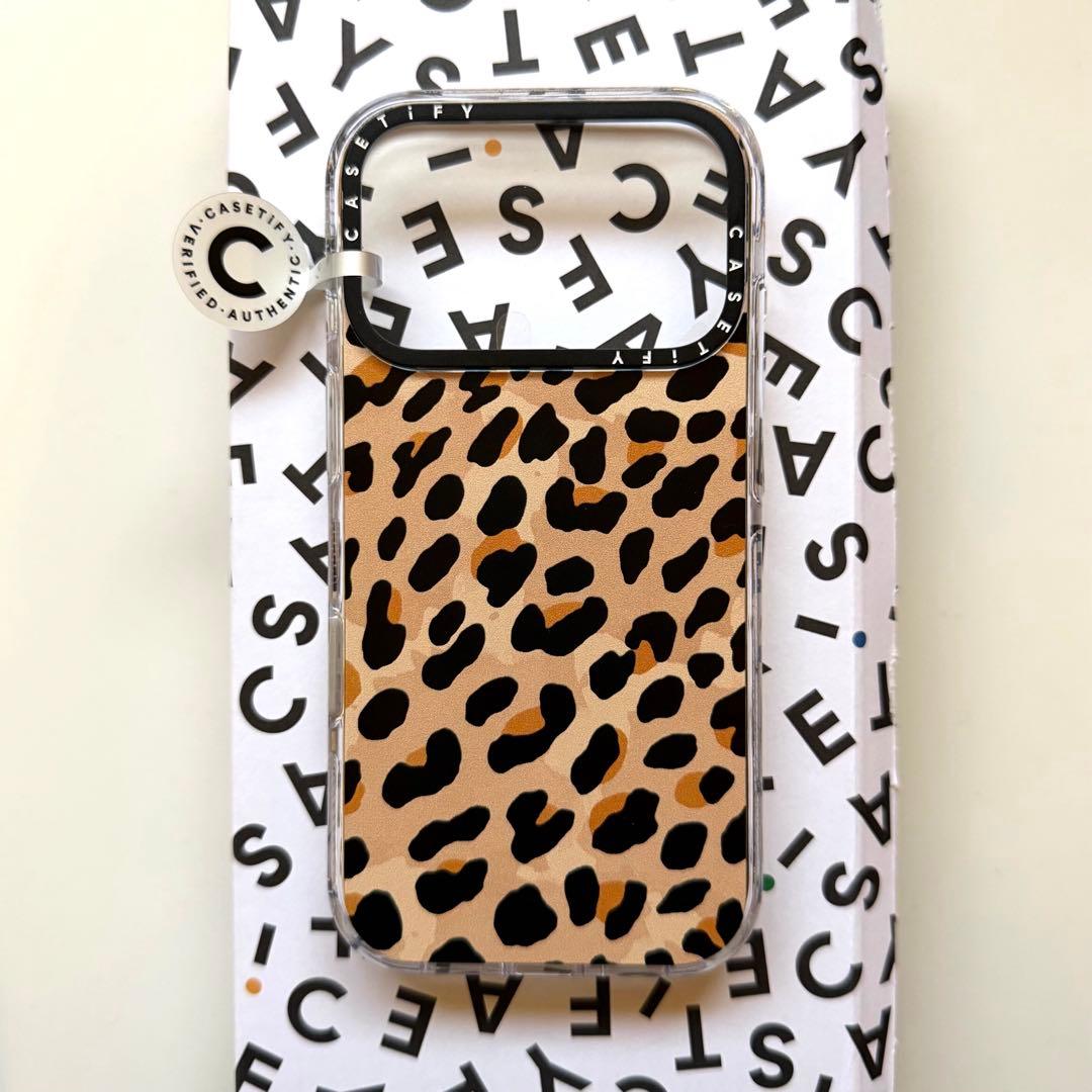 iPhoneアクセサリー CASETiFY Leopard Print iPhone 17 Pro
