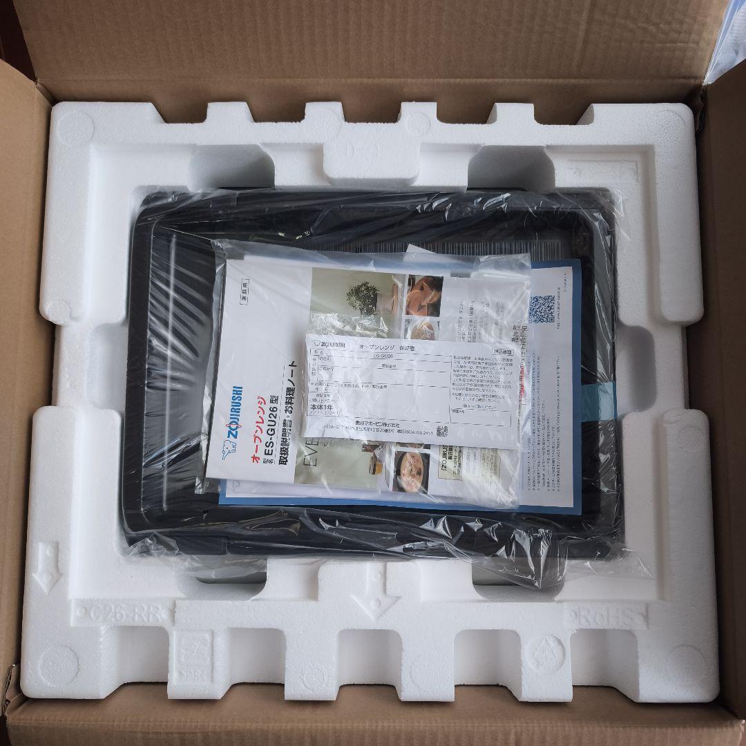 開梱済み未使用　象印 EVERINO ES-GU26-WA ホワイト