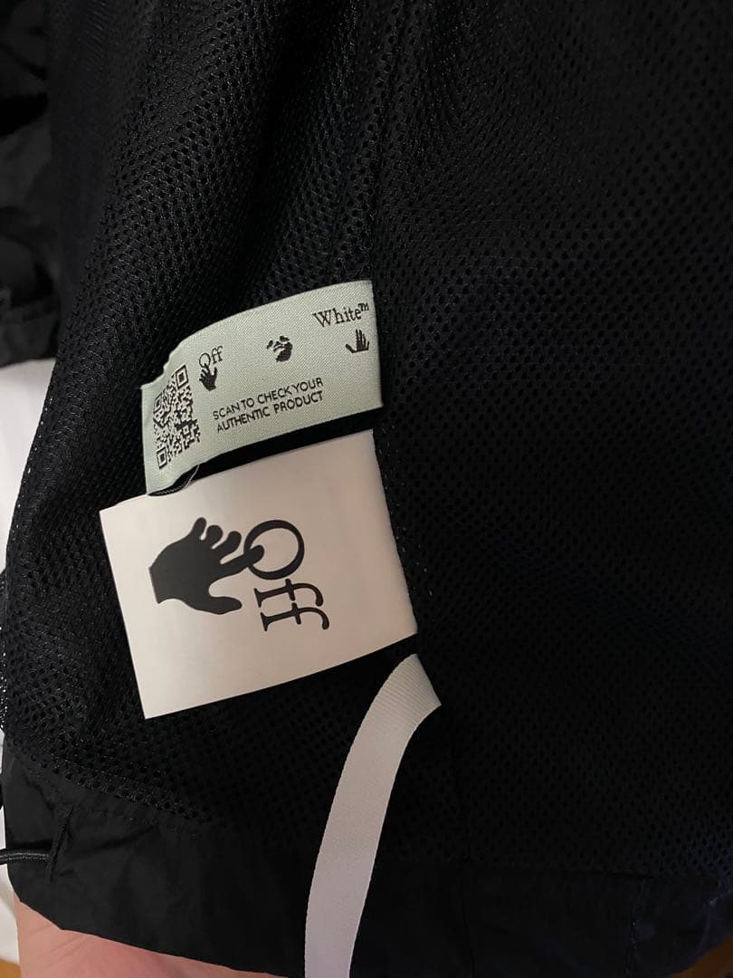 た*け様 off white　ナイロンジャケット