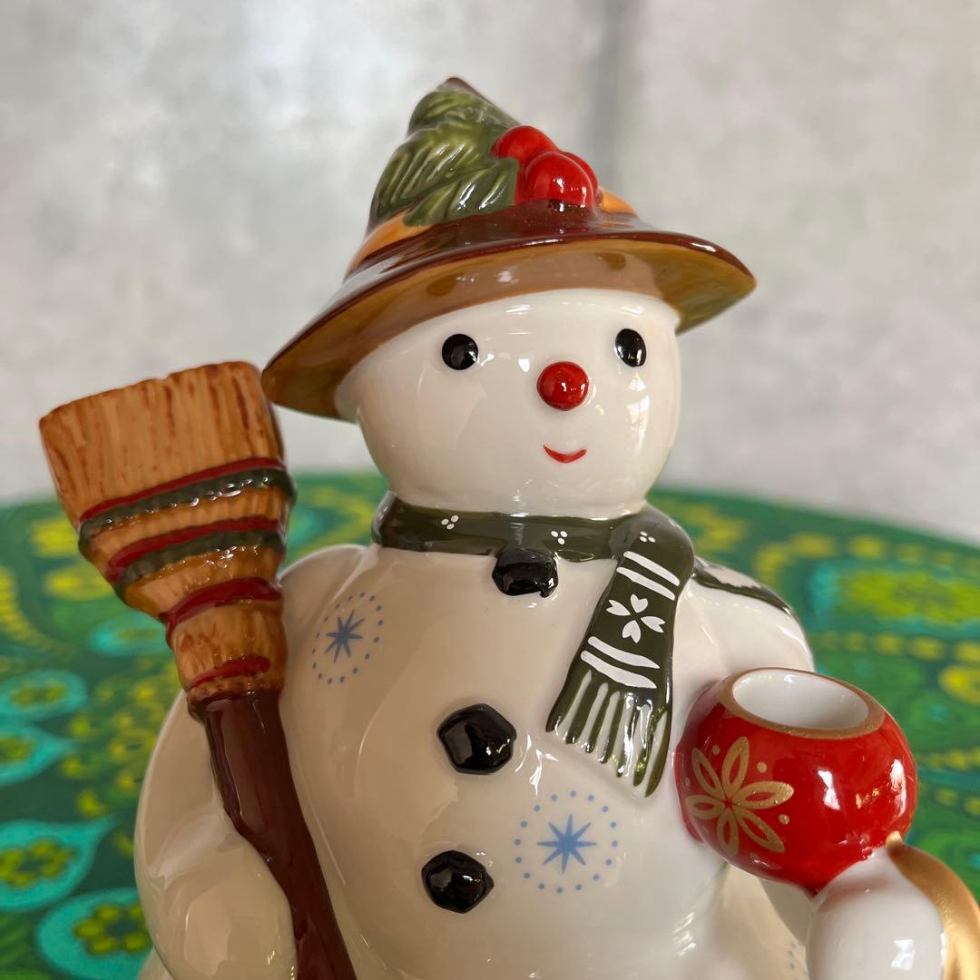☆ビレロイ＆ボッホ☆スノーマン☆キャンドルホルダー☆クリスマス【送料込み】