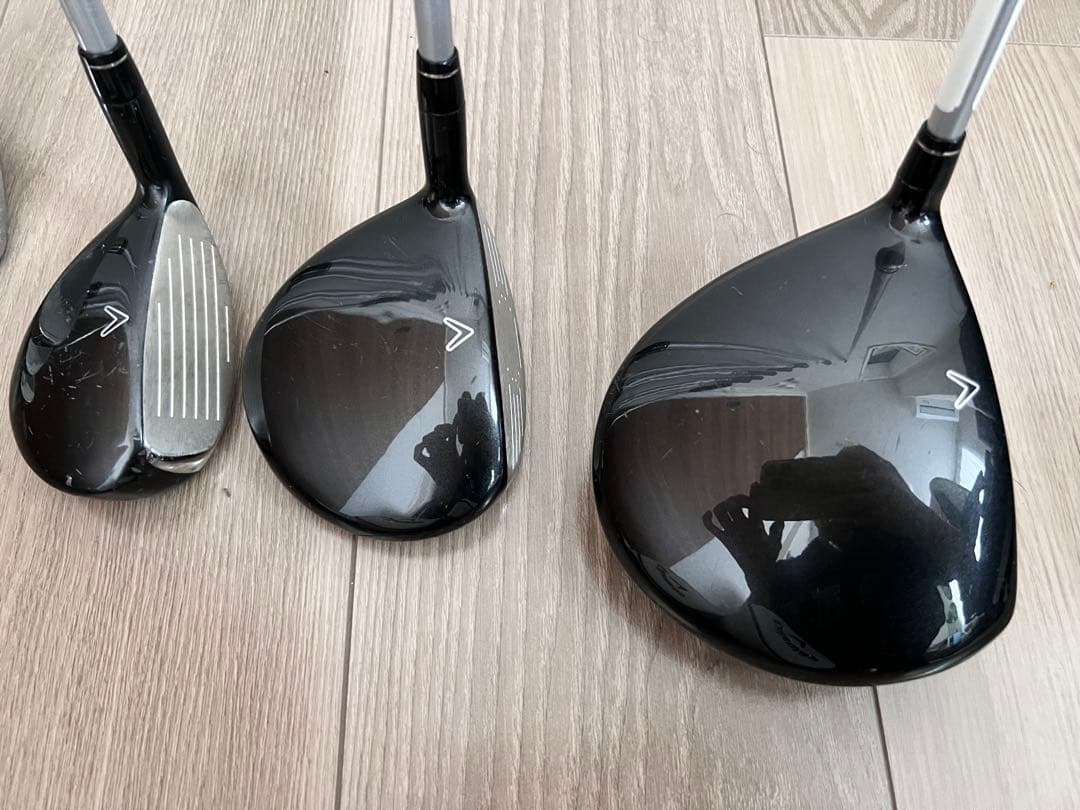 キャロウェイソレイユ レディース8本 初心者向け 可愛いホワイト　中古