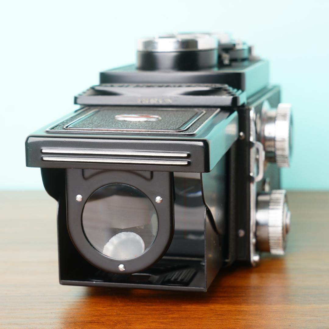 [美品] 完動品◎YASHICAFLEX C型 二眼レフ ケース付き #06