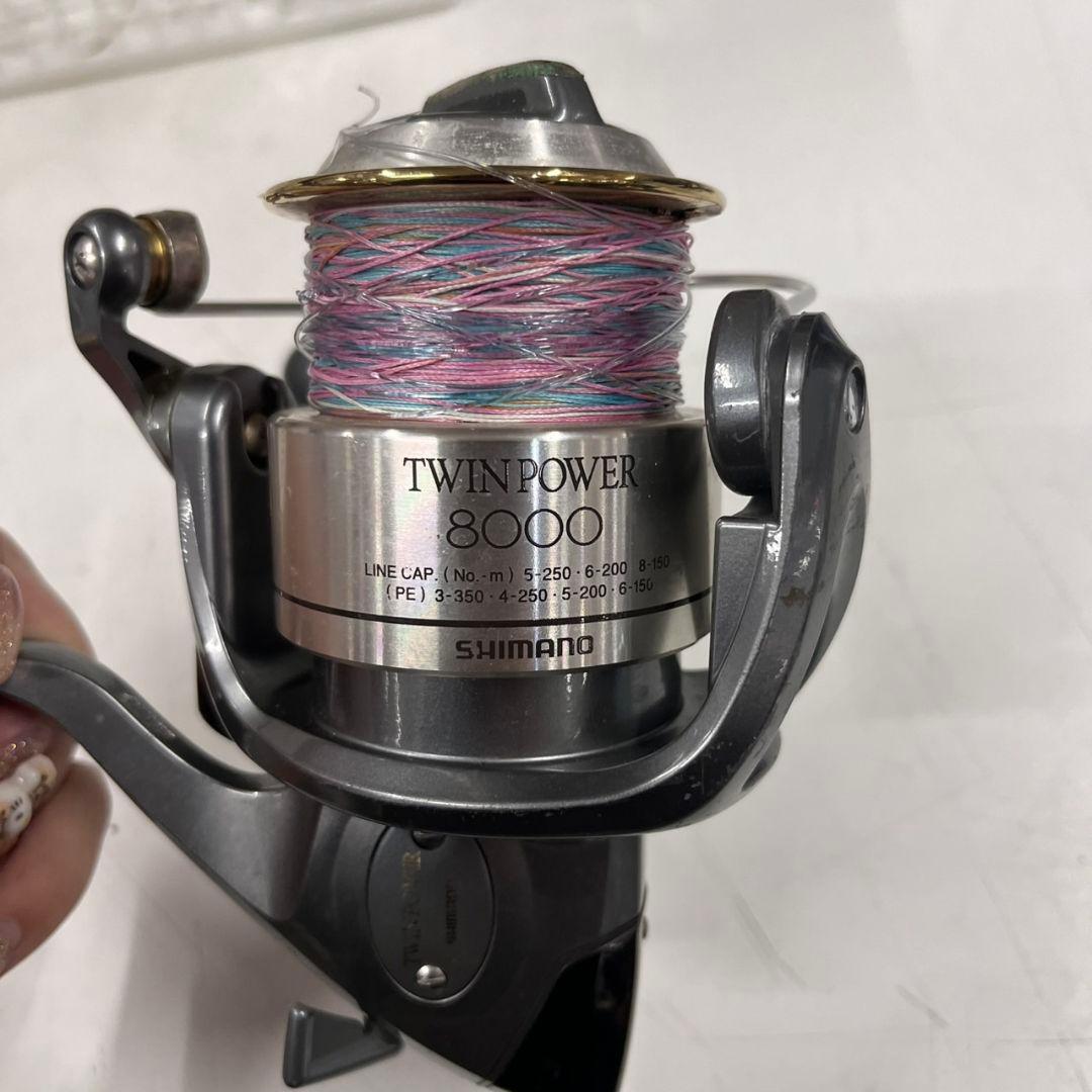 K◇Shimano シマノ TWIN POWER 8000 ツインパワー リール