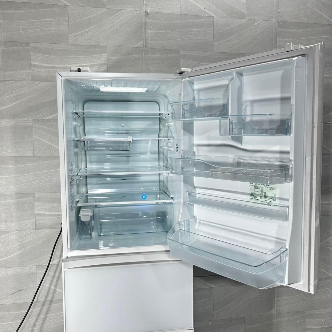 TOSHIBA 冷蔵庫 410L VEGETA 2017年 清掃済み d5044