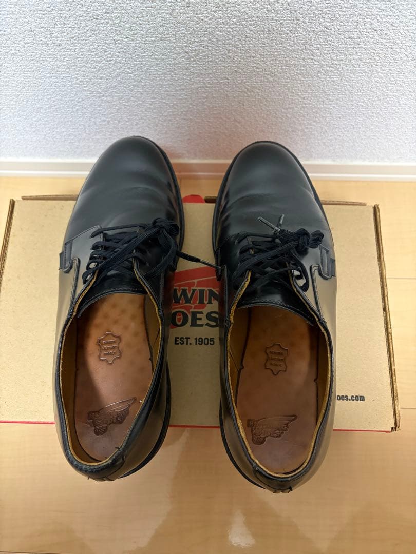【美品】レッドウィング　ポストマンシューズ　9D made in USA