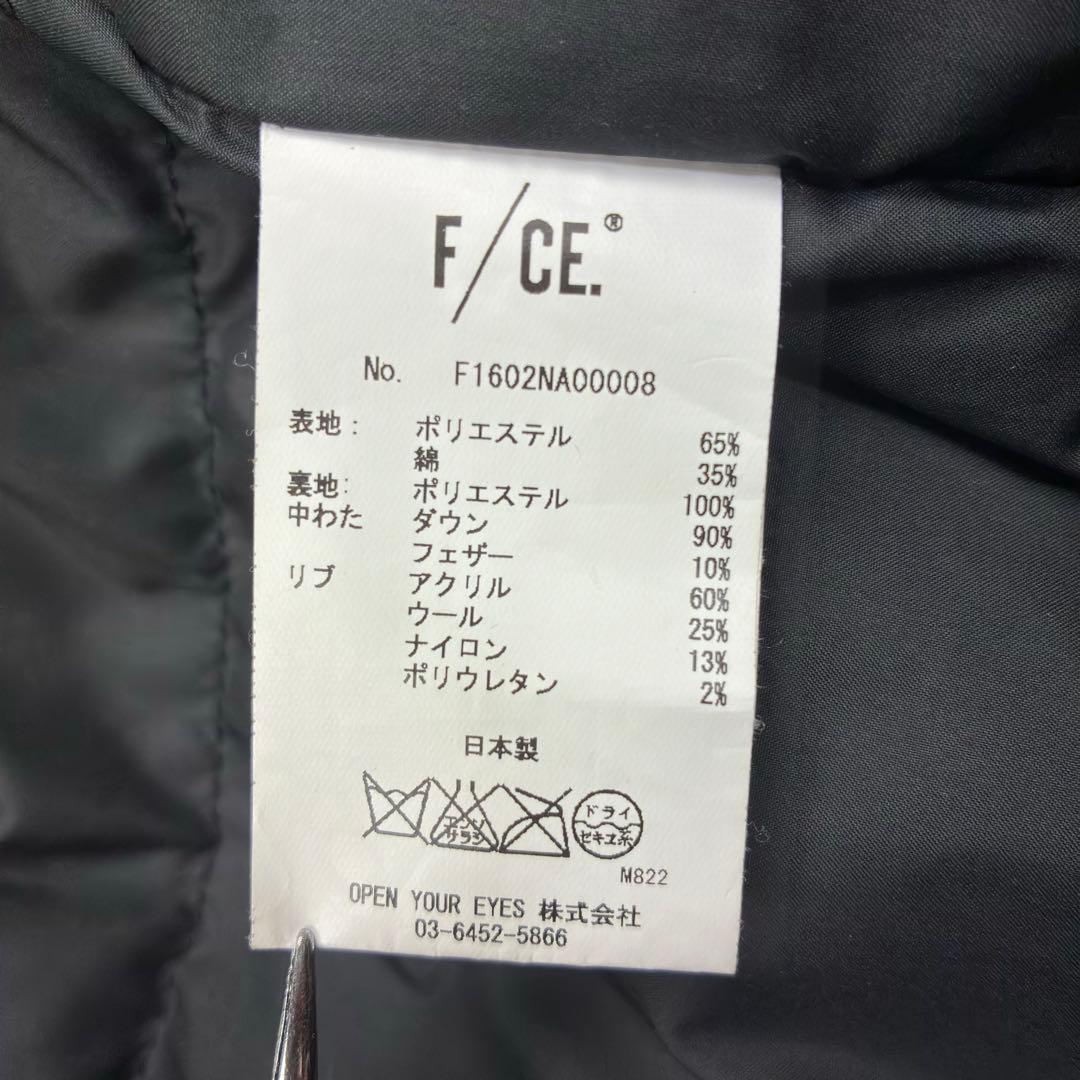 F/CE. × NANGA N-3B ダウン ジャケット ブルゾン ブラック M