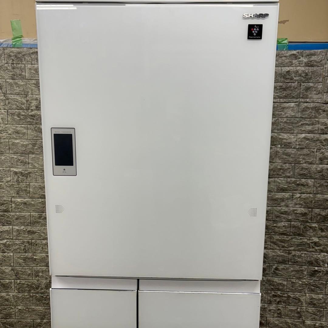 181 SHARP 冷蔵庫　大型　500L強　どっちもドア　5ドア　美品　家庭用