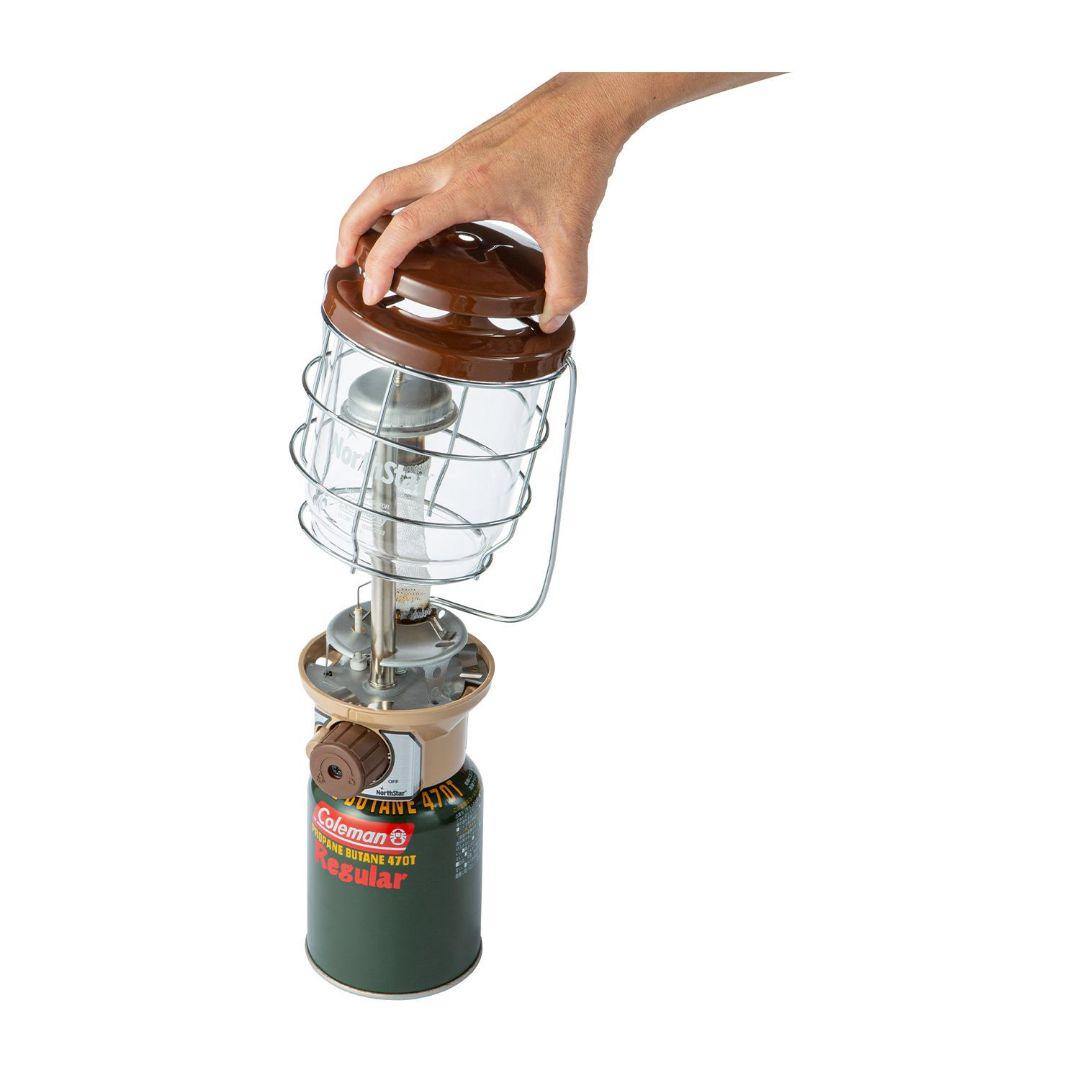 新品未使用品　コールマン　2500ノーススターLPガス　ランタン（バターナッツ）