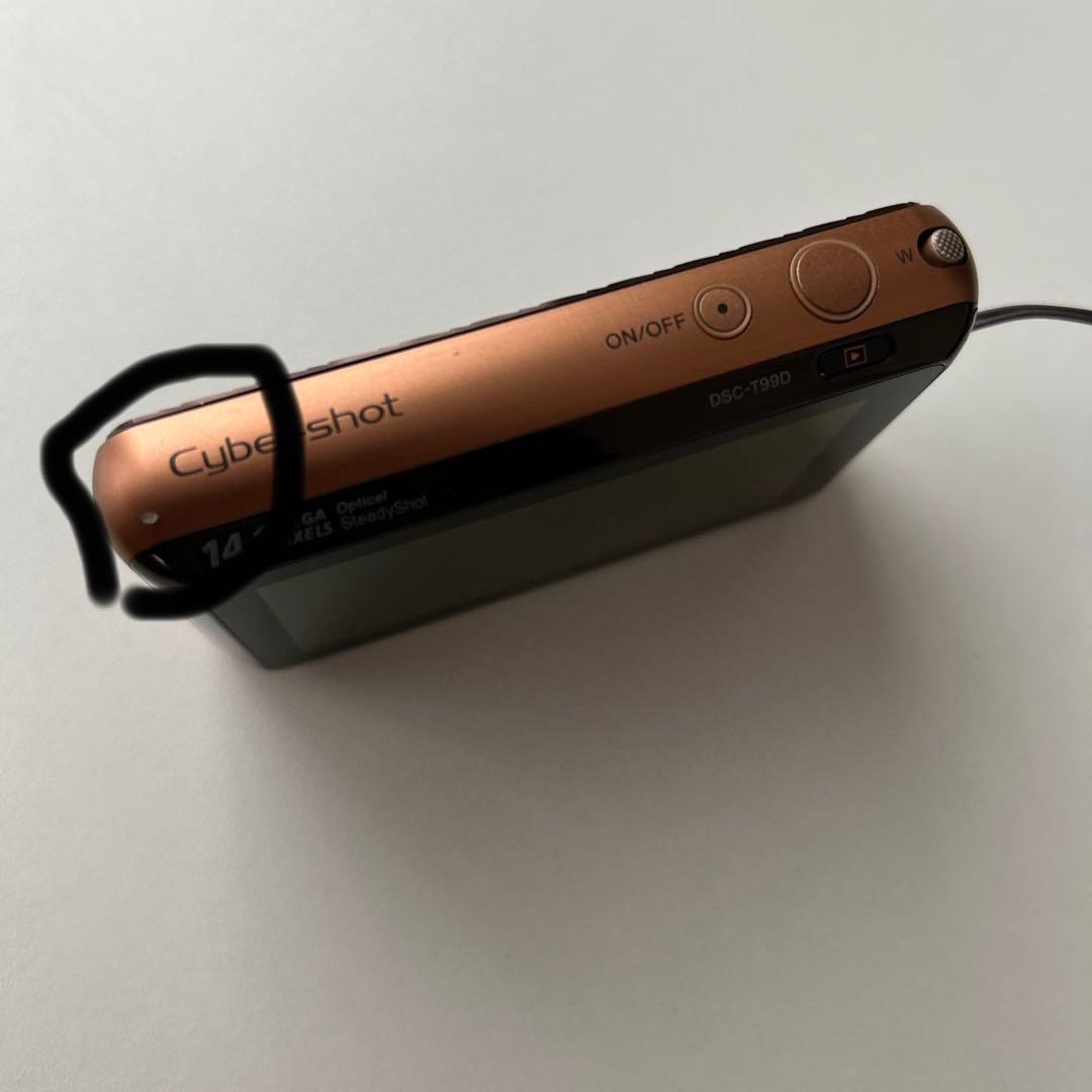 SONY DSC-T99D デジタルカメラ ブラウン