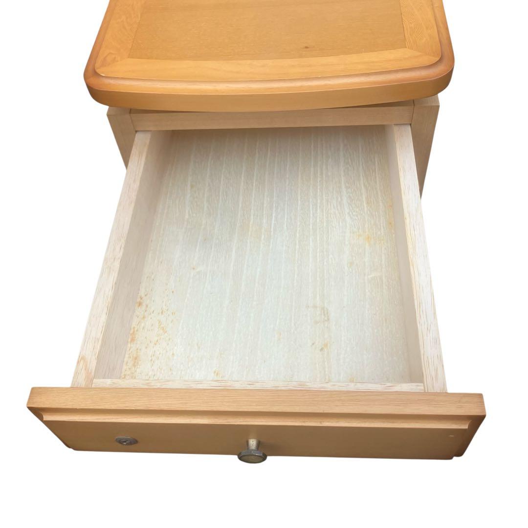 レア！　maruni マルニ家具　３段チェスト　学習机 サイドテーブル　テーブル