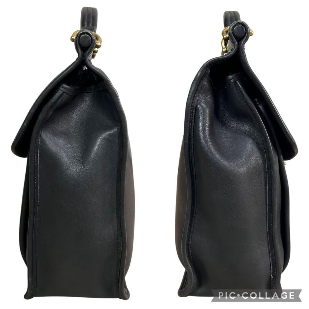 美品 オールドコーチ 2way ビークマン 黒 ブリーフケース ビジネスバッグ