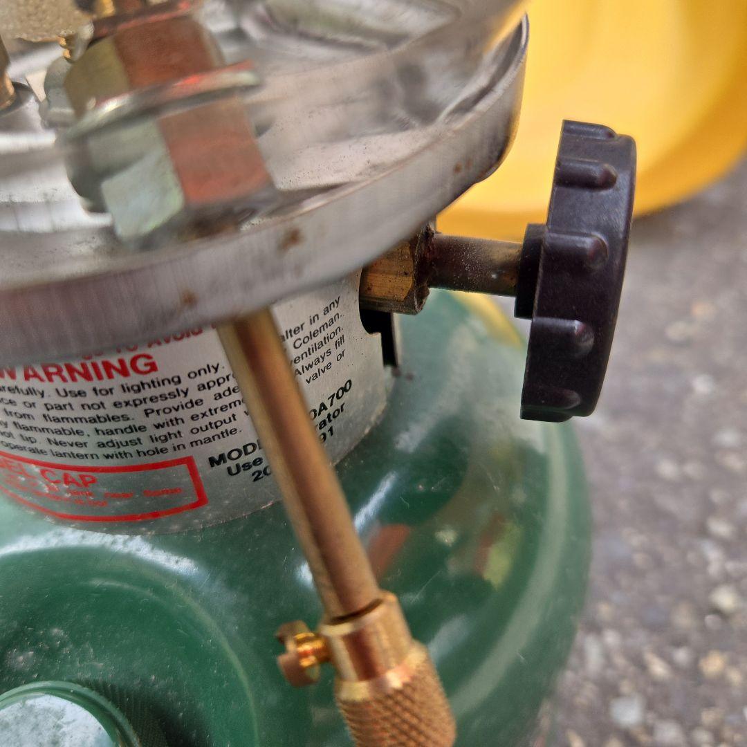 Coleman ランタン 200A700 コールマン グリーン 81年