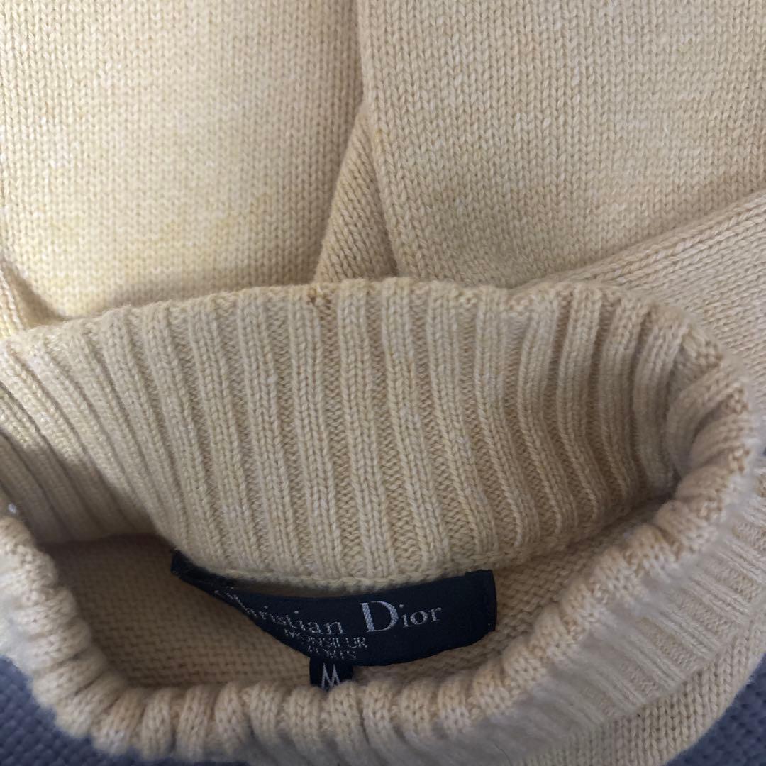 Christian Dior sports ディオール スポーツ セーター 黄色