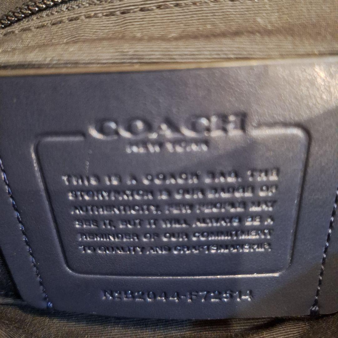 ロペ　COACH ネイビー ショルダーバッグ