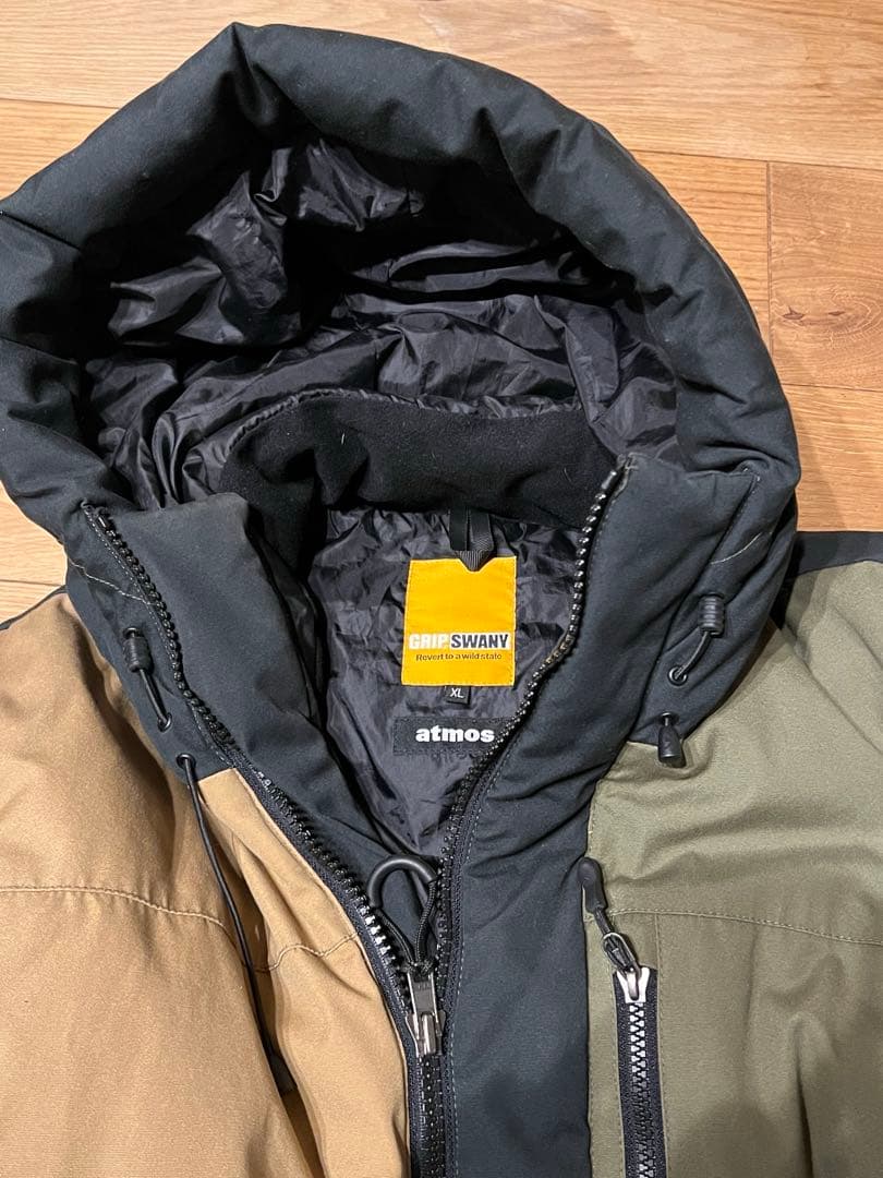 ジャケット・アウター atmos GRIPSWANY FIREPROOF DOWN JACKET XL