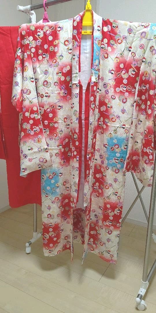 七五三 七歳 着物(レトロ)