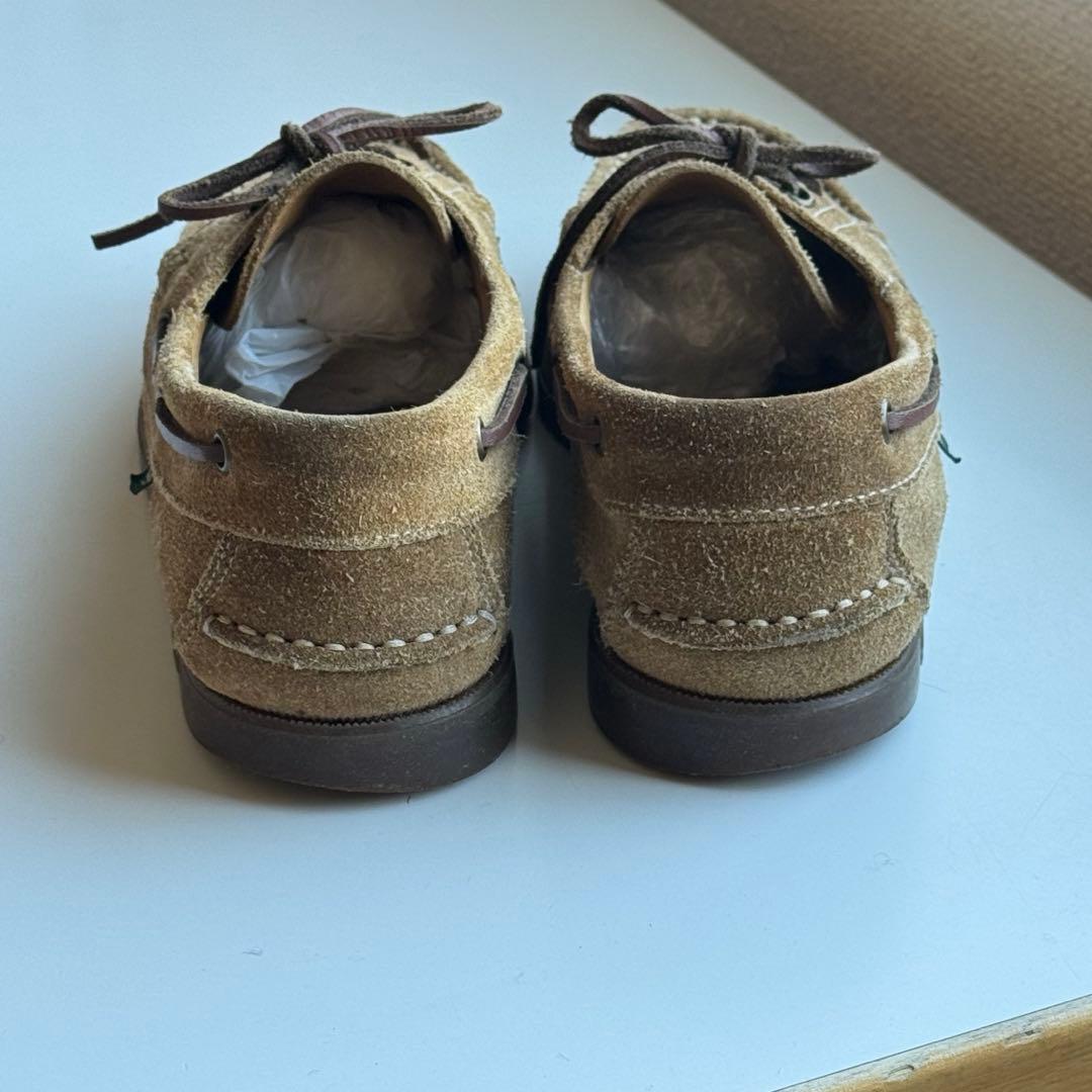 [美品]Paraboots BARTH モカシン　スエード