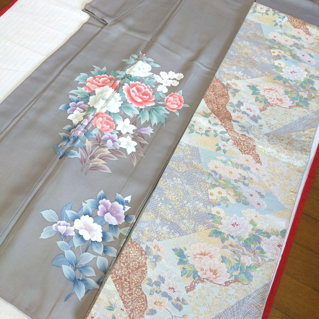 【 新品未使用 】訪問着セット 身丈155cm 裄丈62cm
