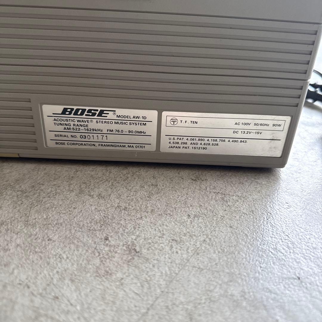 その他 BOSE Acoustic Wave Music System AW-1D
