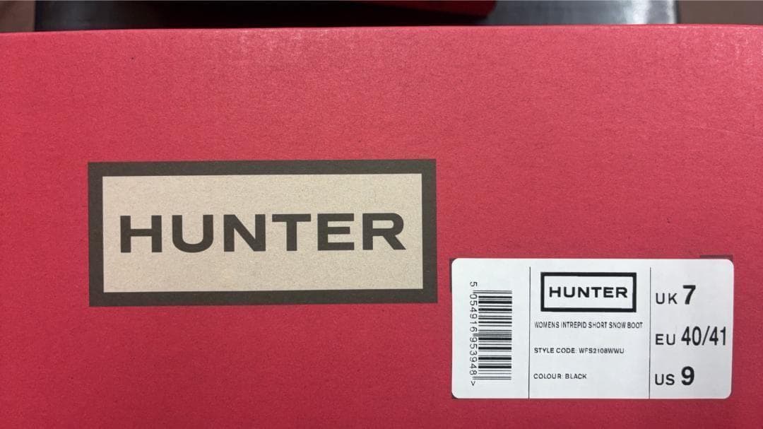 新品 超人気 HUNTER スノーブーツ ショート (26cm) 防水防寒