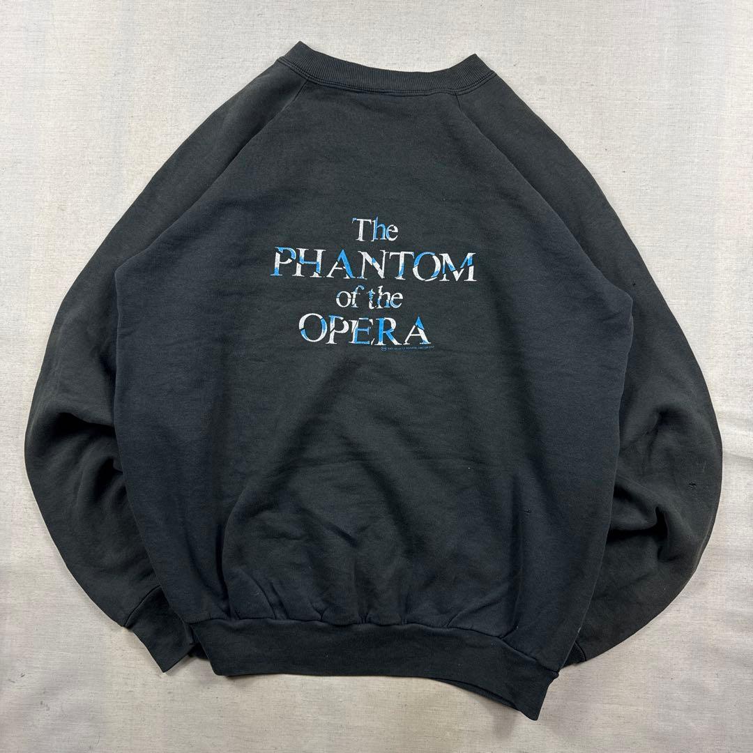 80s USA製 オペラ座の怪人 フルーツタグ 86年製 スウェット グランジ