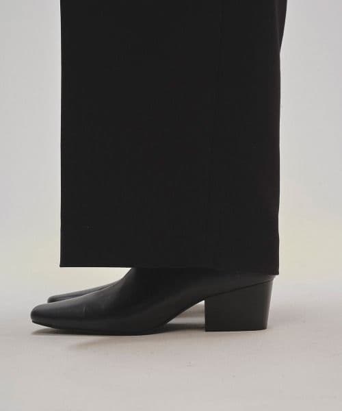 靴 todayful Squaretoe Leather Sabot 38