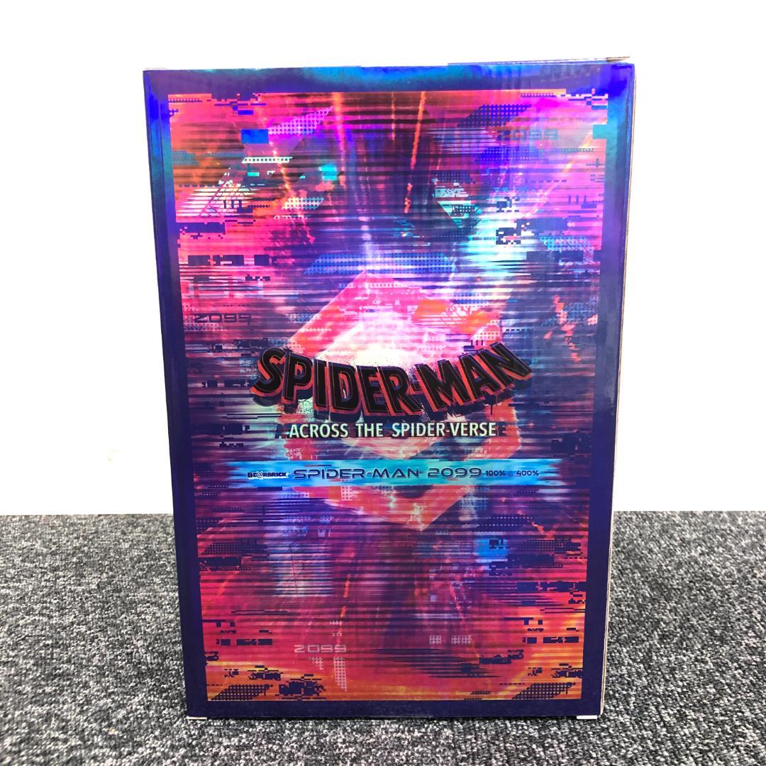 【新品未開封】BS050/ベアブリック/スパイダーマン2099/100%400%
