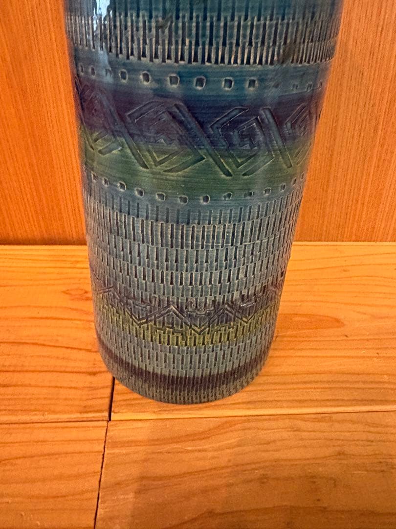 FLAVIA 傘立て リミニブルー　イタリア製　アンティーク