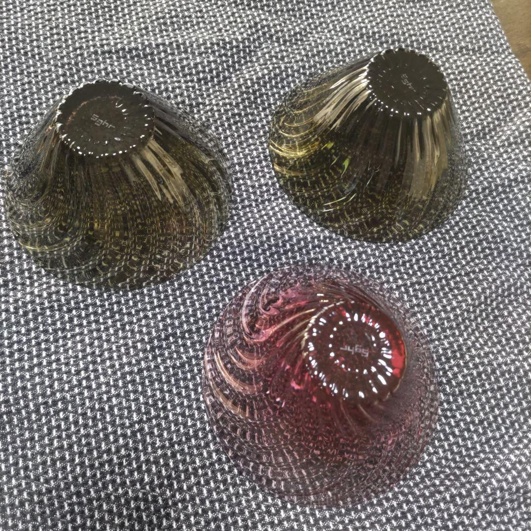 スガハラガラス　ボウル3個セット