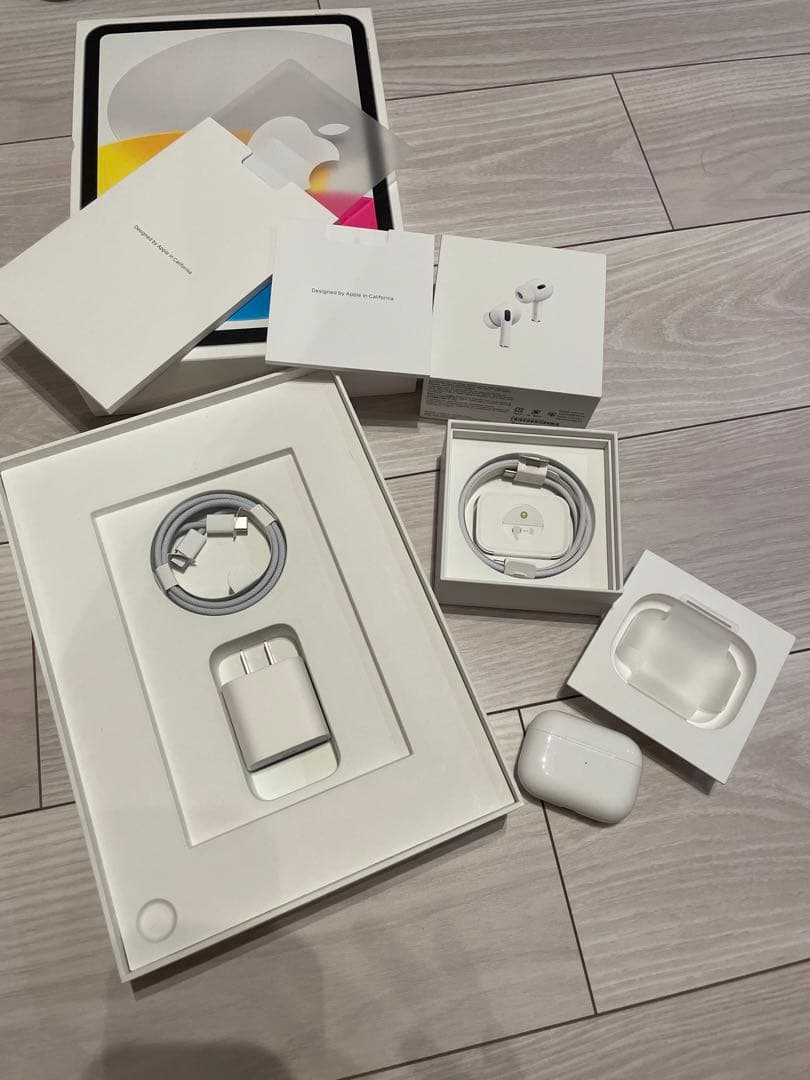 iPad10付属品 ＆AirPods Pro2 付属品セット
