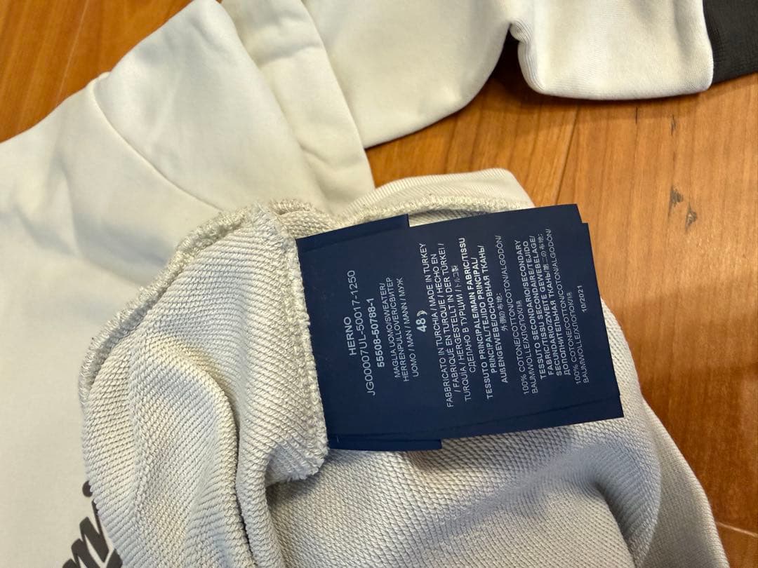 HERNO Laminar スウェット サイズ48