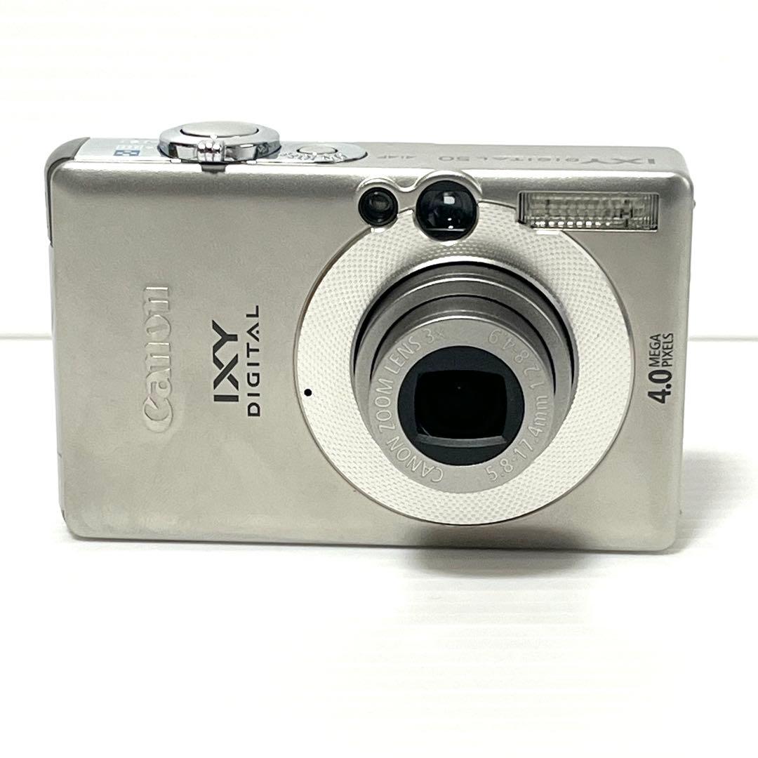 【美品】キャノン IXY DIGITAL 50 Canon シルバー