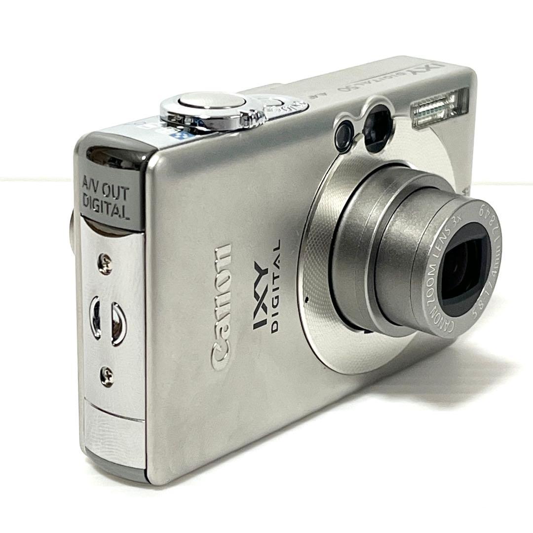 【美品】キャノン IXY DIGITAL 50 Canon シルバー